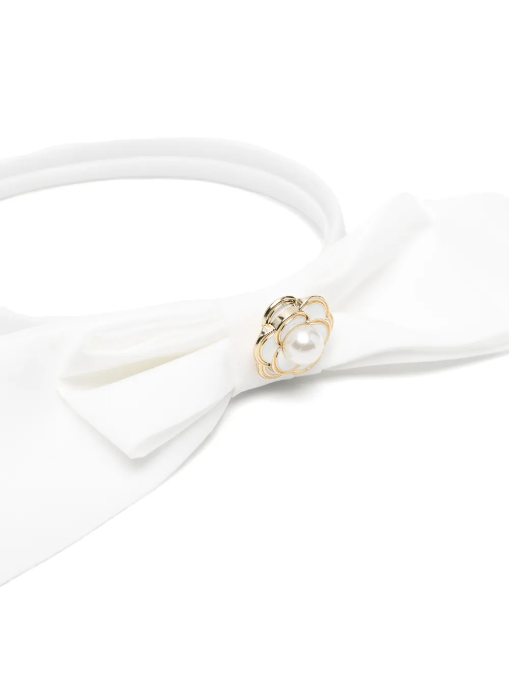 Patachou Haarband met strikdetail Wit
