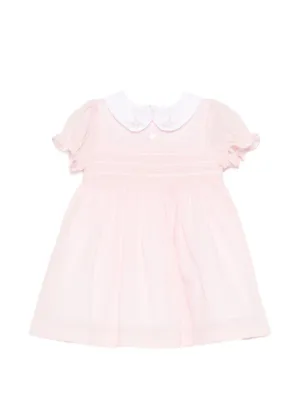 strapless open back dress Button-Down Dress Shirt in Light Pink Oxford main image 0