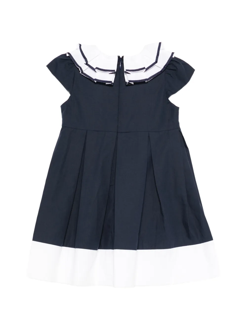 Patachou Jurk met ruches Blauw