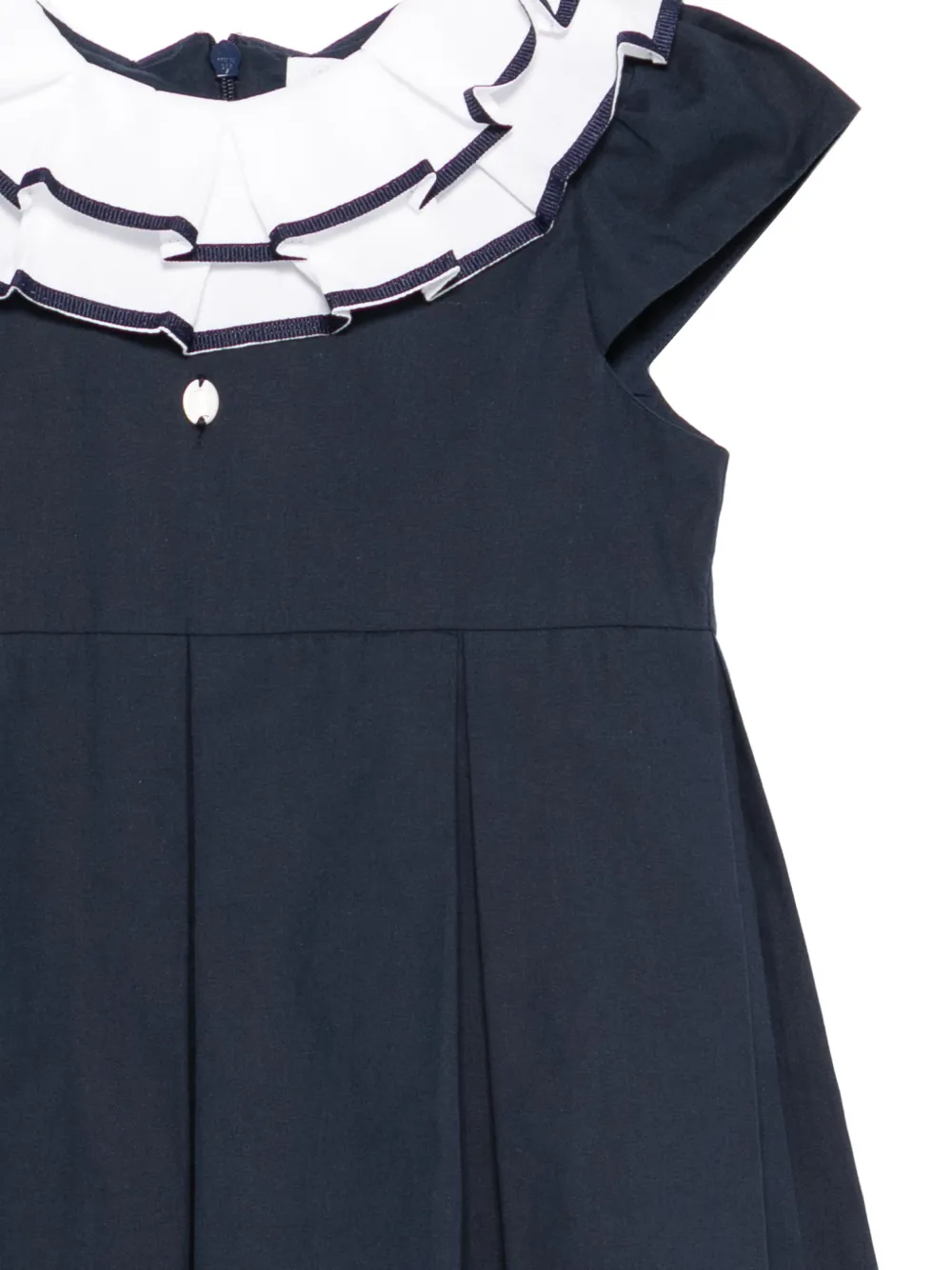 Patachou Jurk met ruches Blauw