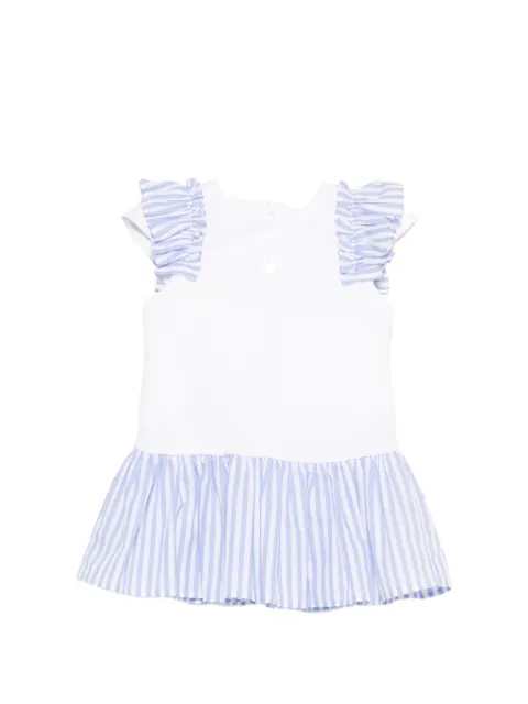 Patachou striped ruffled dress