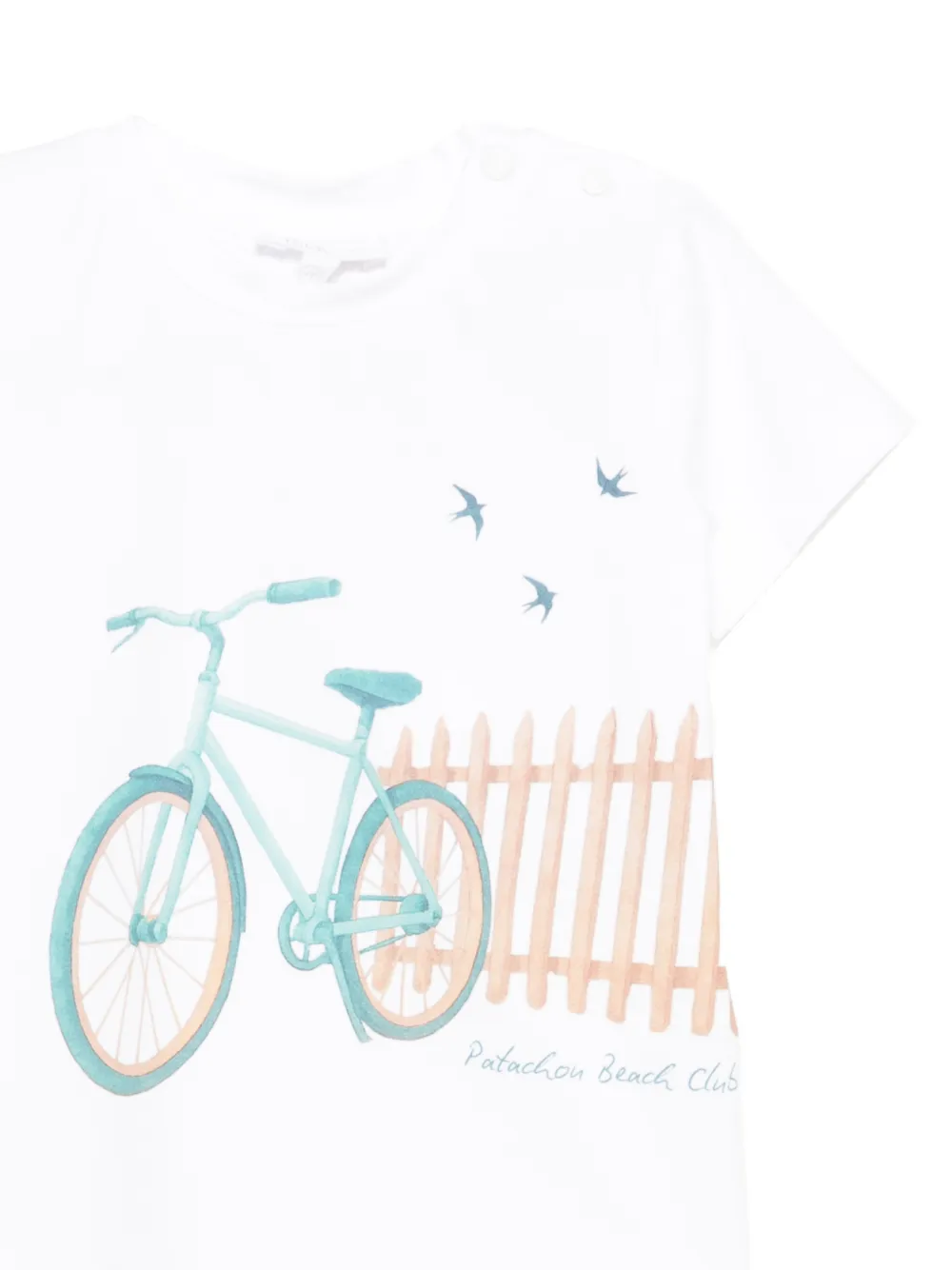 Patachou T-shirt met print Wit