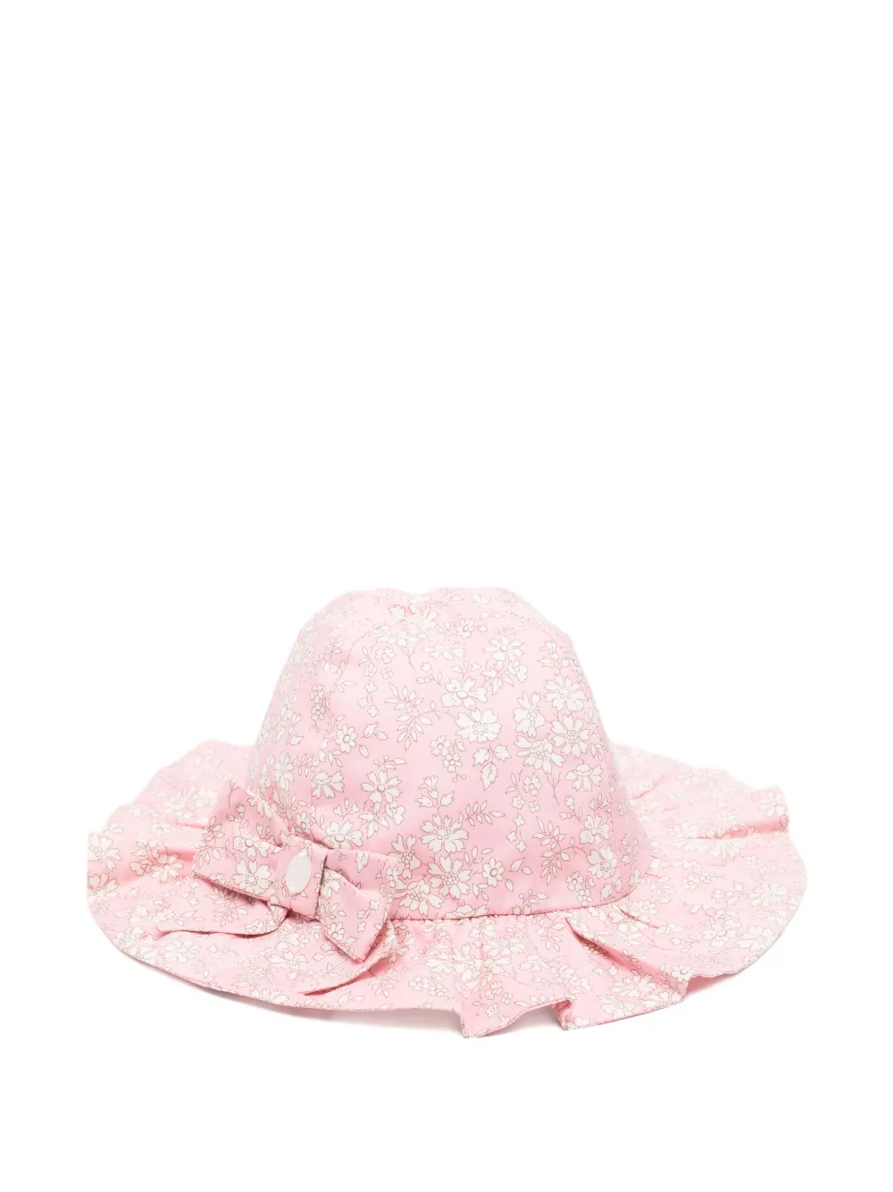 Patachou floral-detail sun hat - Rosa