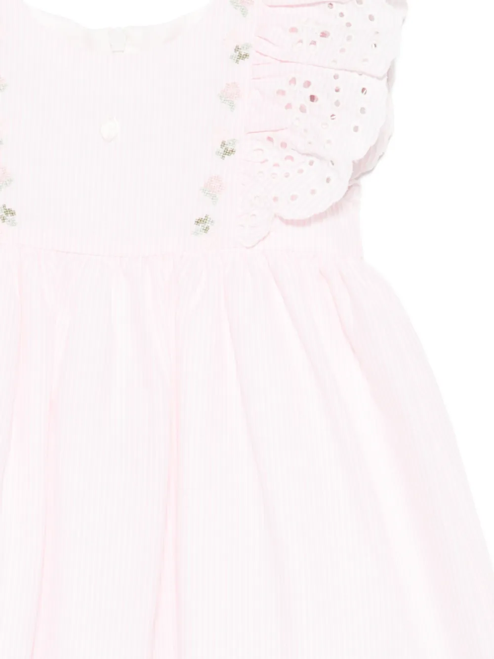 Patachou Jurk met ruches Roze