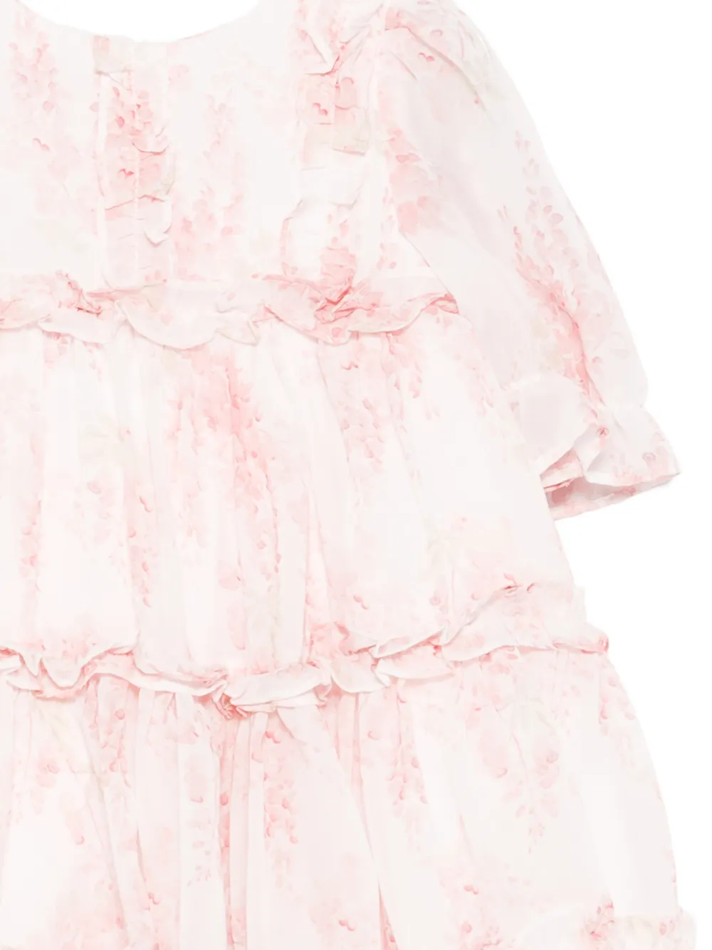 Patachou Jurk met ruches Roze