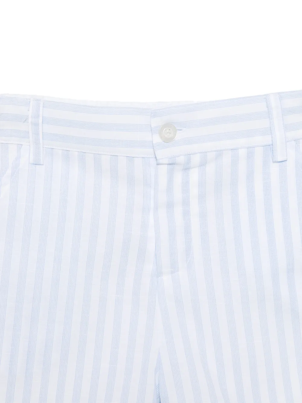  Patachou Set De Shorts A Rayas - Blanco 