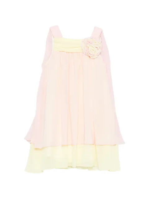Patachou floral-appliqué dress