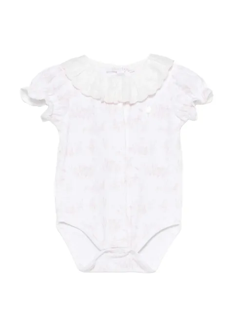 Patachou ruffled toile de jouy babygrow