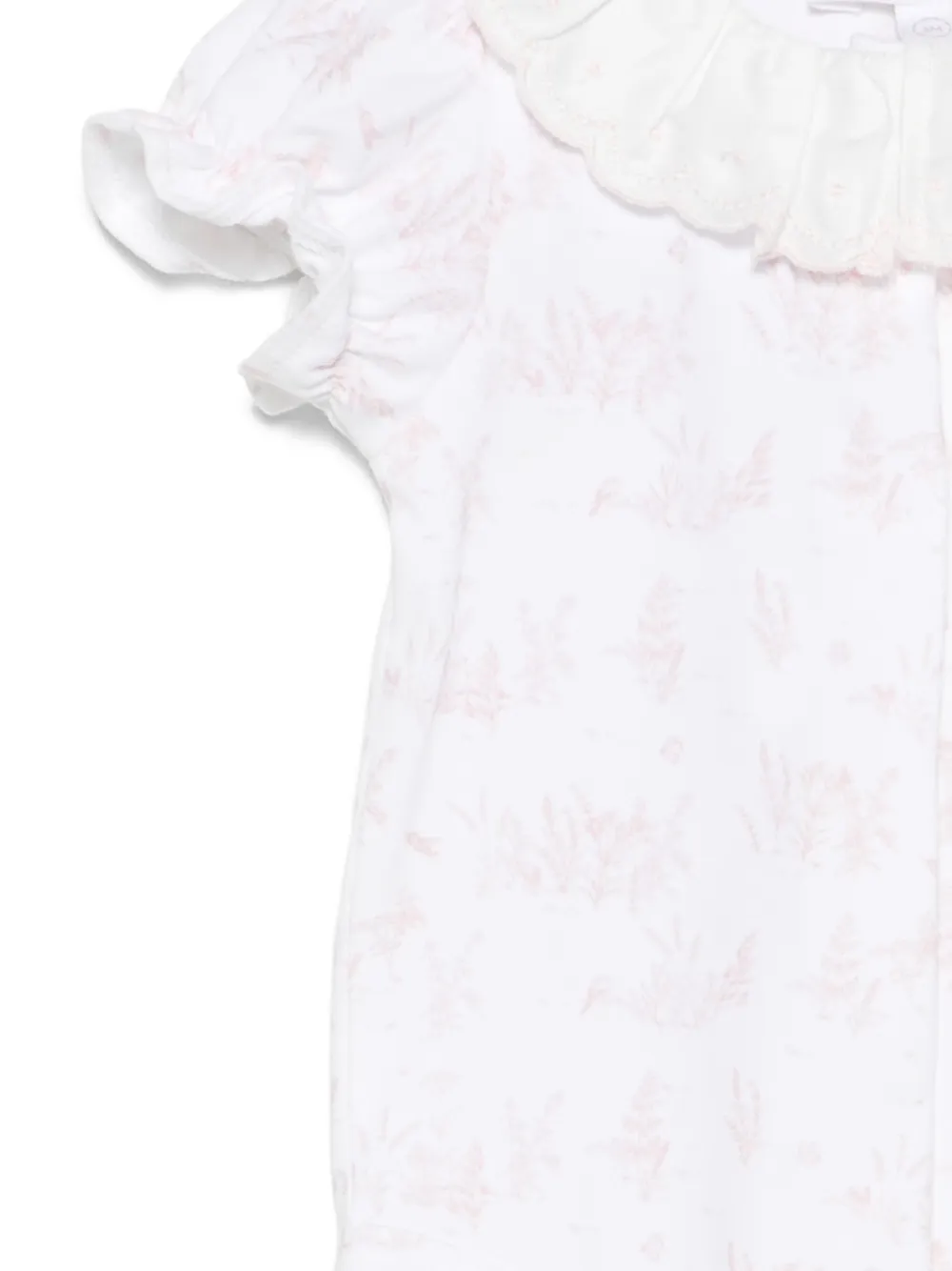 Patachou Toile de Jouy romper met ruches Wit