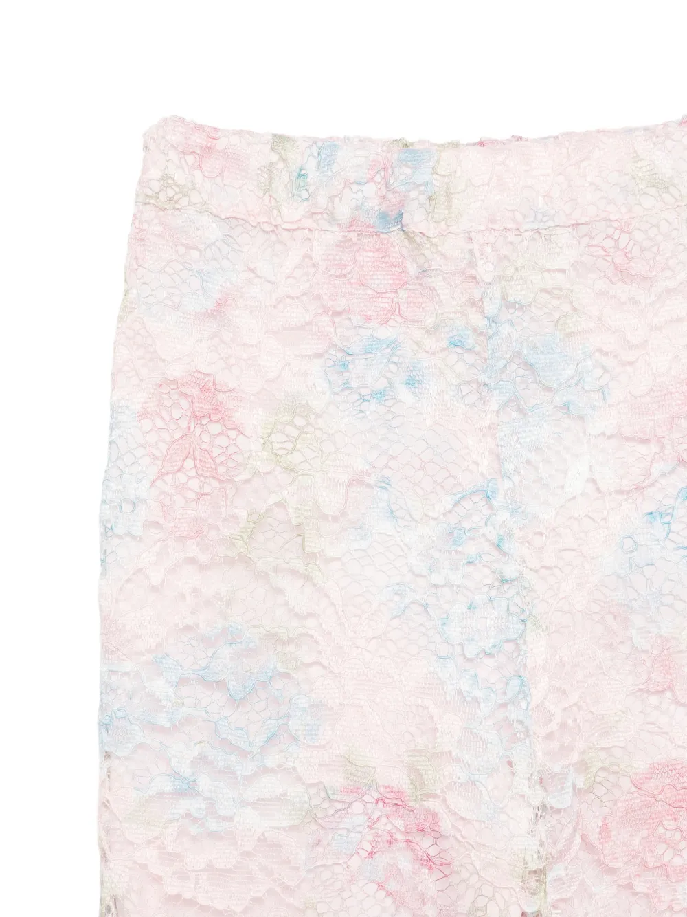  Patachou Lace Bow-embellishment Trousers Set (set Of Two) - Pink 