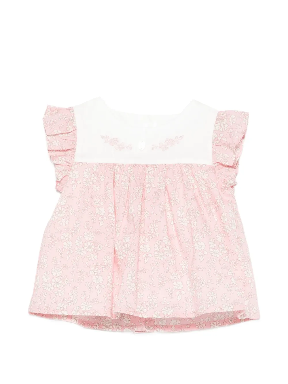 Patachou Set di 2 pantaloncini a fiori - Rosa
