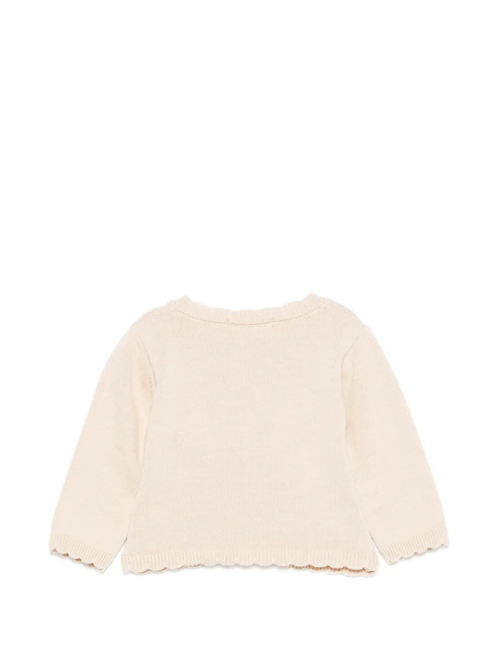 Patachou Vest met paardenpatroon Beige