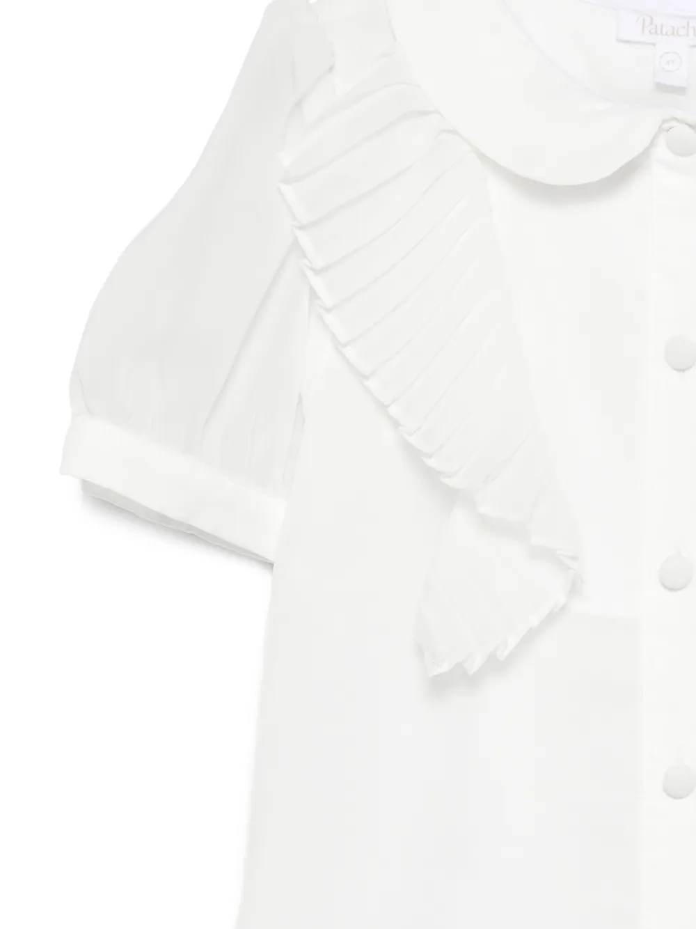 Patachou Blouse met ruches Wit