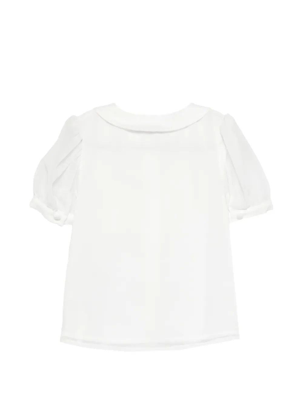 Patachou Blouse met ruches Wit