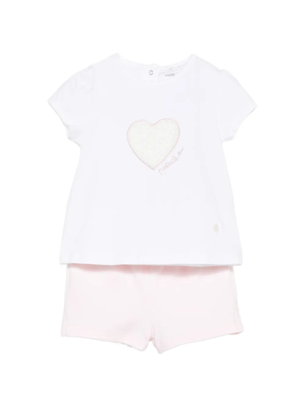 Patachou Tuta sportiva con decorazione - Rosa