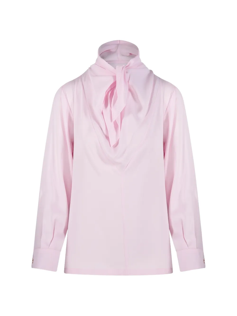 Max Mara pussy-bow top - Rosa