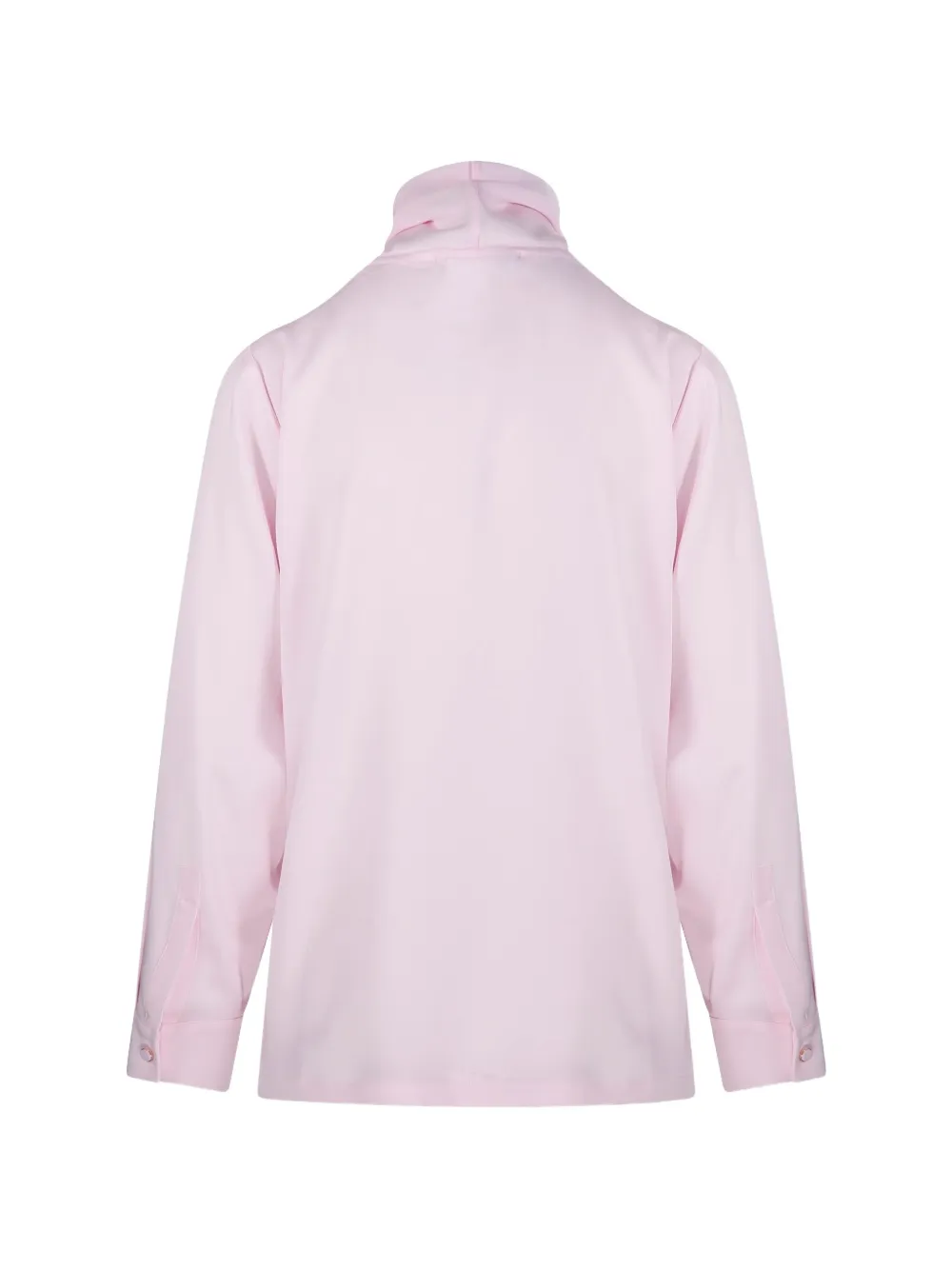 Max Mara pussy-bow top - Roze