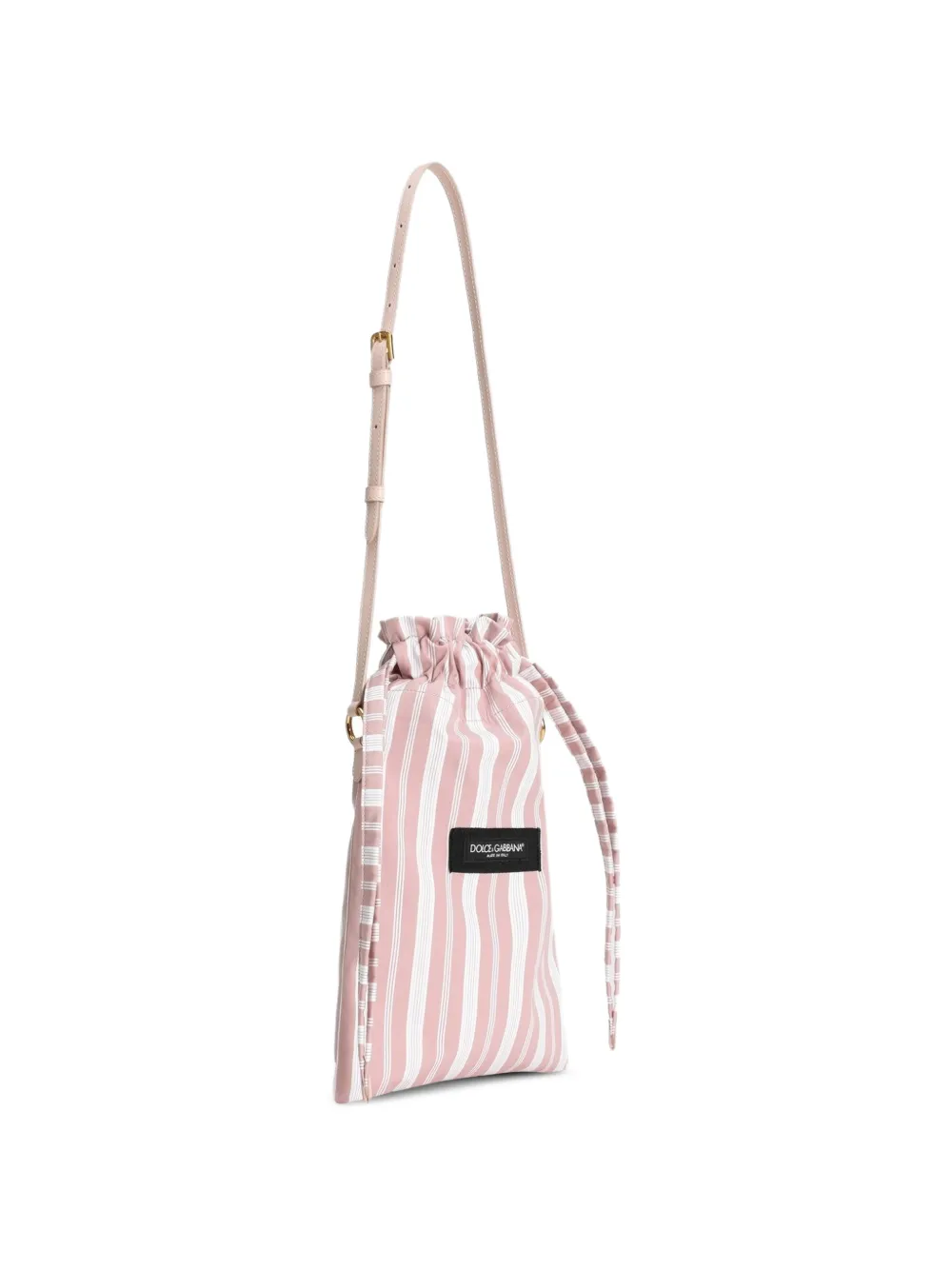 Essenza bag in striped poplin