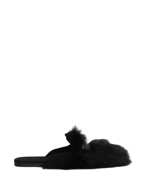 Dolce & Gabbana fur mules