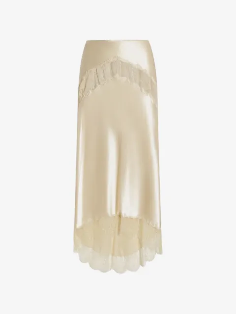 Dolce & Gabbana silk satin skirt
