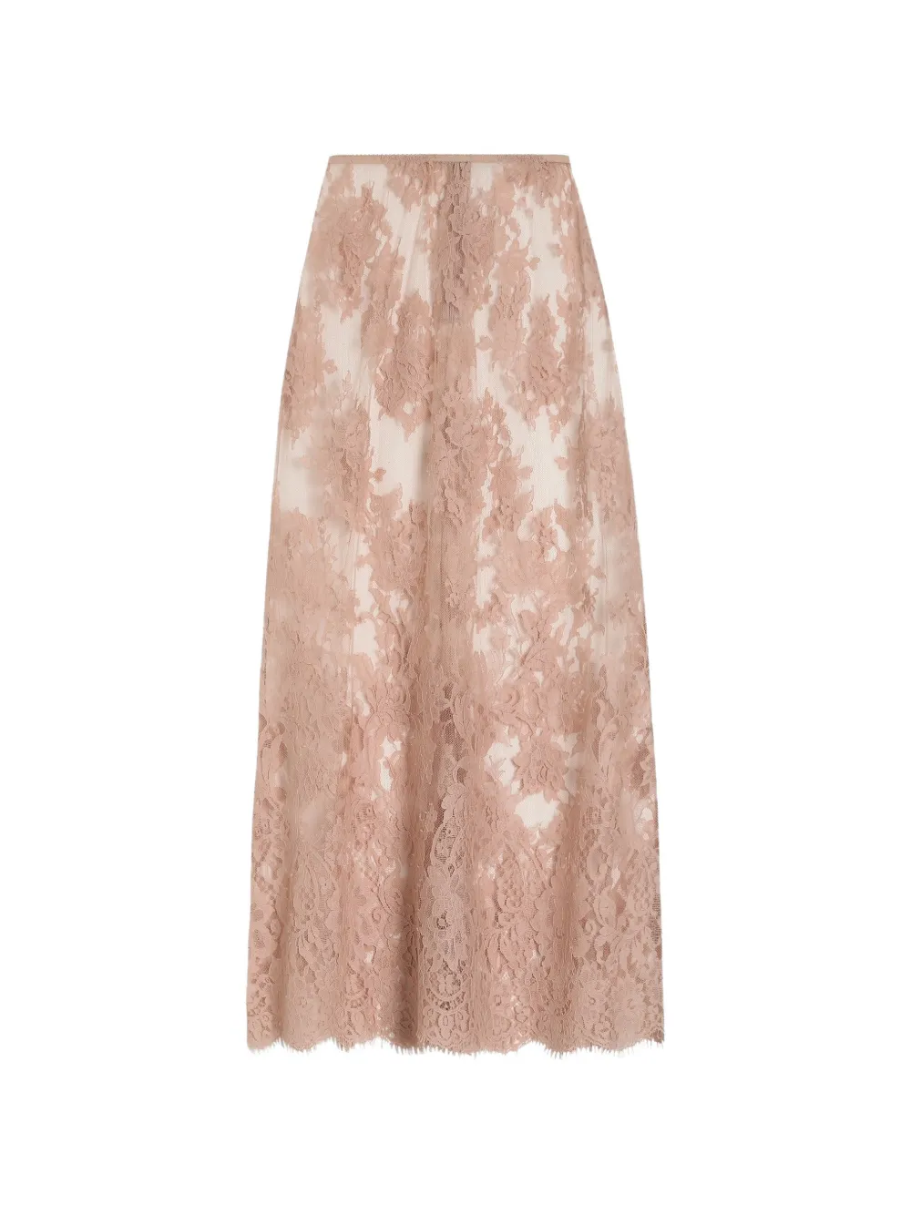Dolce & Gabbana Gonna midi Chantilly - Rosa