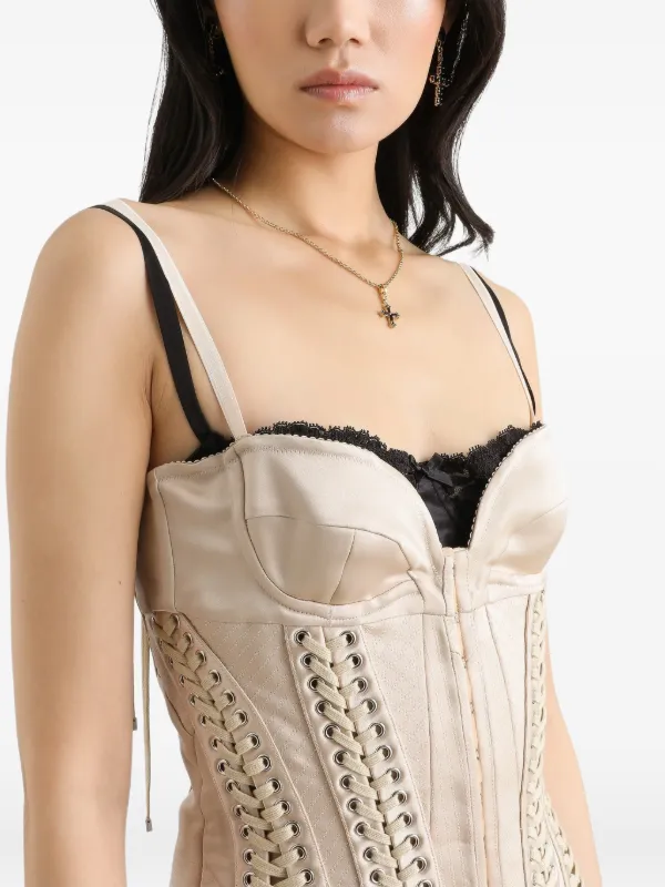 balconette corset dress Make a dramatic entrance in embellished silhouettes. Start with the Balconette Corset Top Detail Midi Dress by #DavidKoma and explore more scene-stealing styles on BOBOBOBO