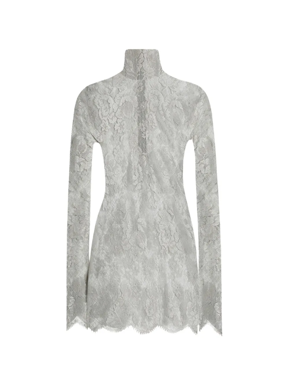 Dolce & Gabbana chantilly lace blouse - Green