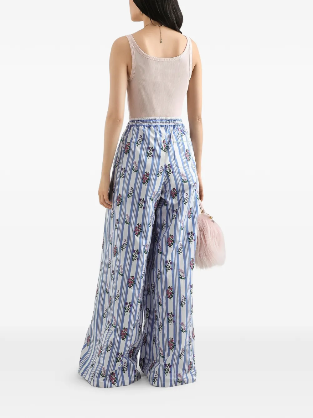 Dolce & Gabbana Ribbed Tank Top | Pink | FARFETCH GE