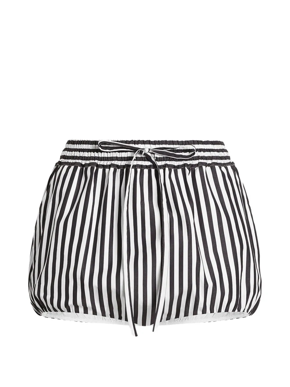 Dolce & Gabbana Shorts a righe con coulisse - Bianco