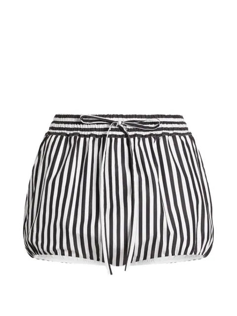 Dolce & Gabbana culottes de popelina con motivo de rayas