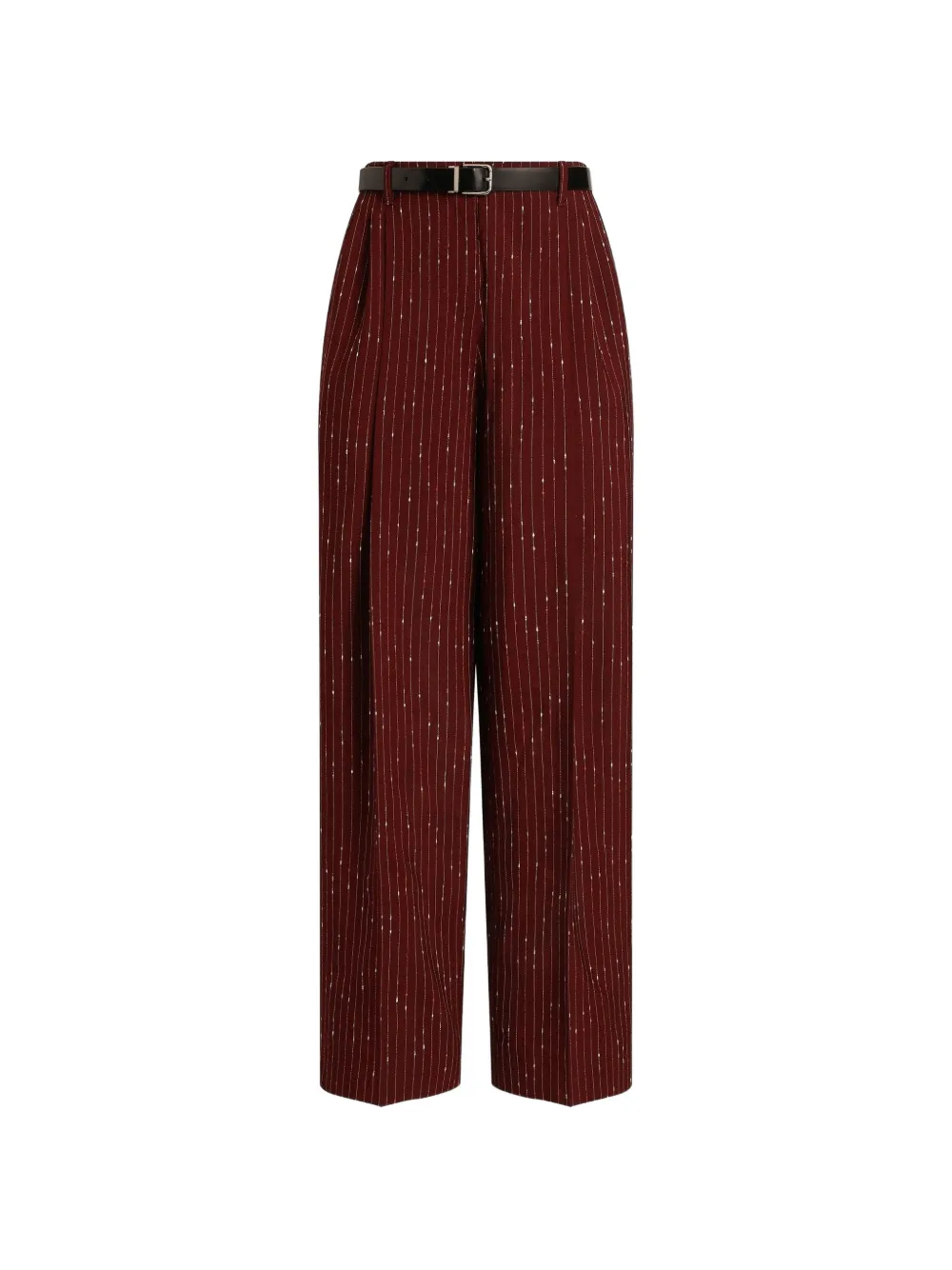 Dolce & Gabbana Hose mit Nadelstreifen - Rot