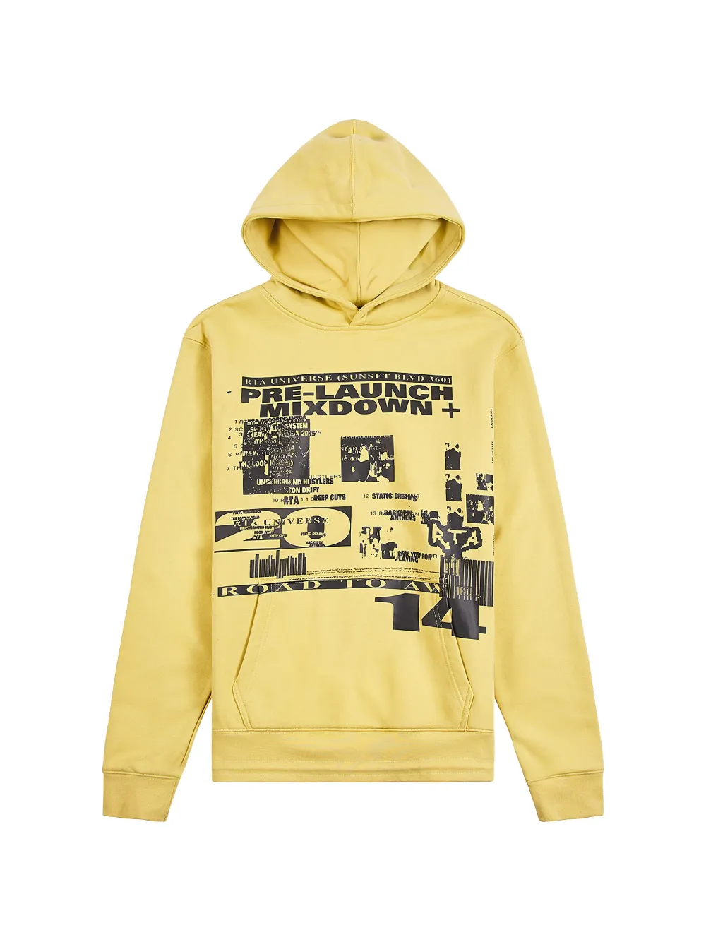 RTA Jordan hoodie - Giallo