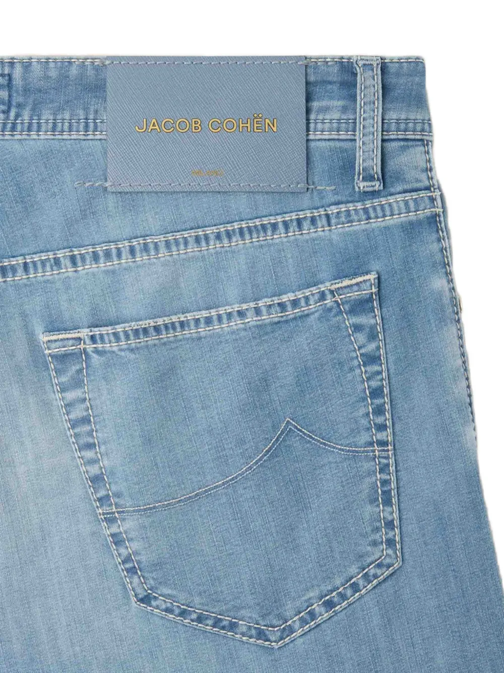 Jacob Cohën Jeans met knopen Blauw