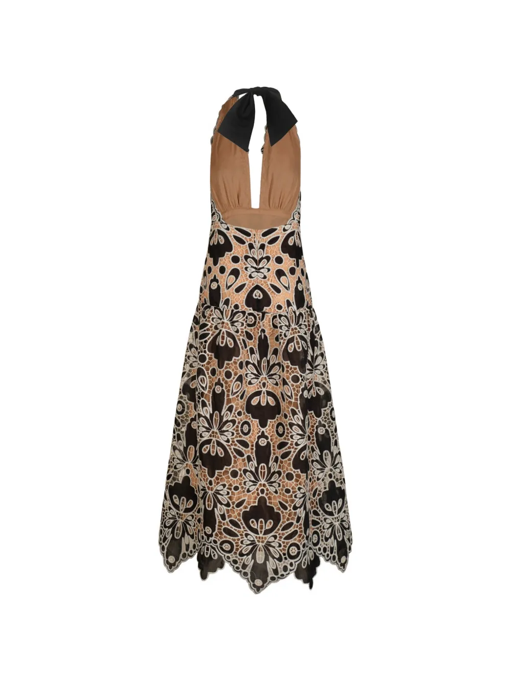 Johanna Ortiz Verso Luminoso midi dress - Zwart