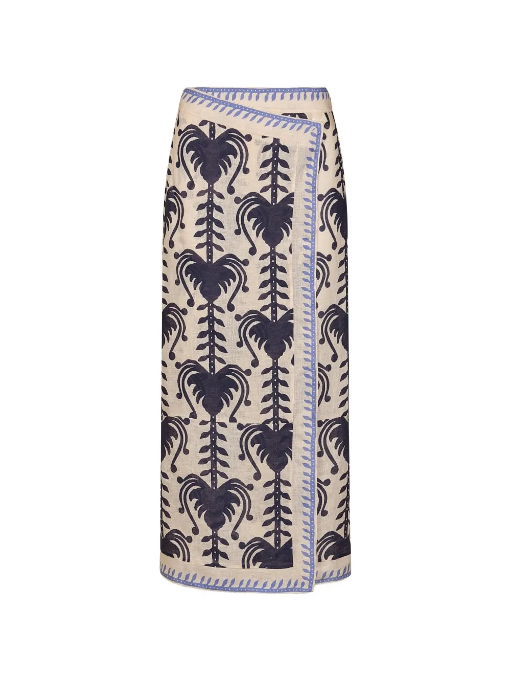 Johanna Ortiz Deep Blue Sea midi skirt - Toni neutri