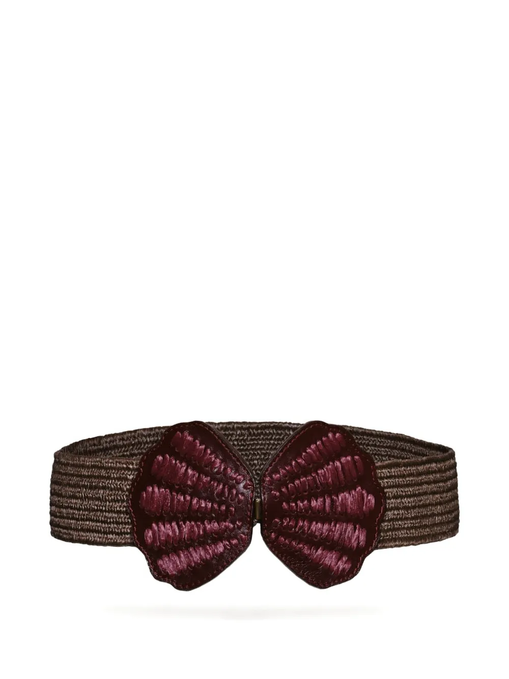 Johanna Ortiz Boho Seashells belt - Marrone