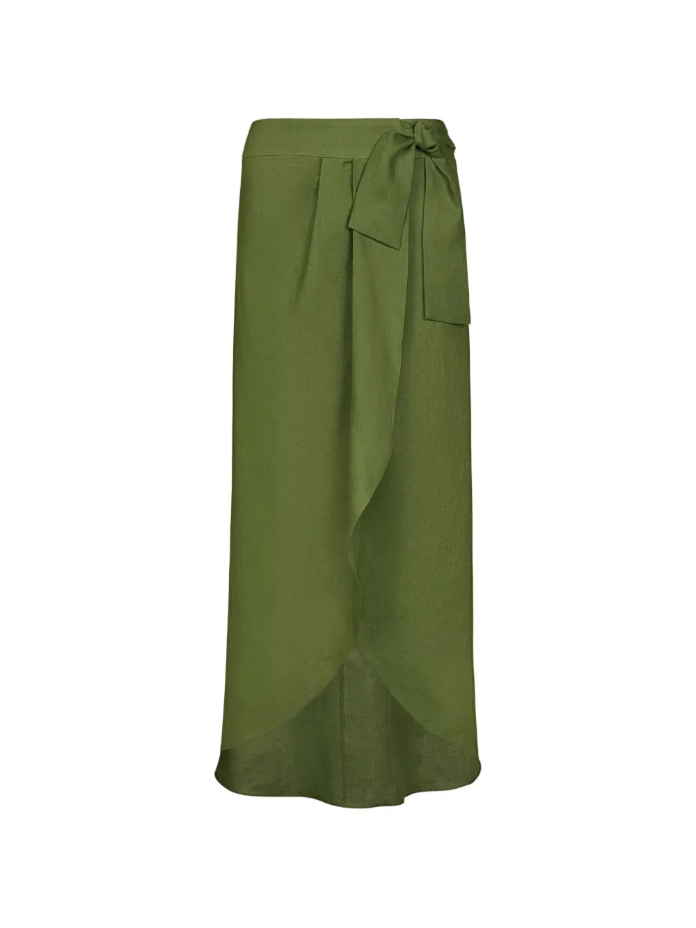 Johanna Ortiz Safari midi skirt - Verde
