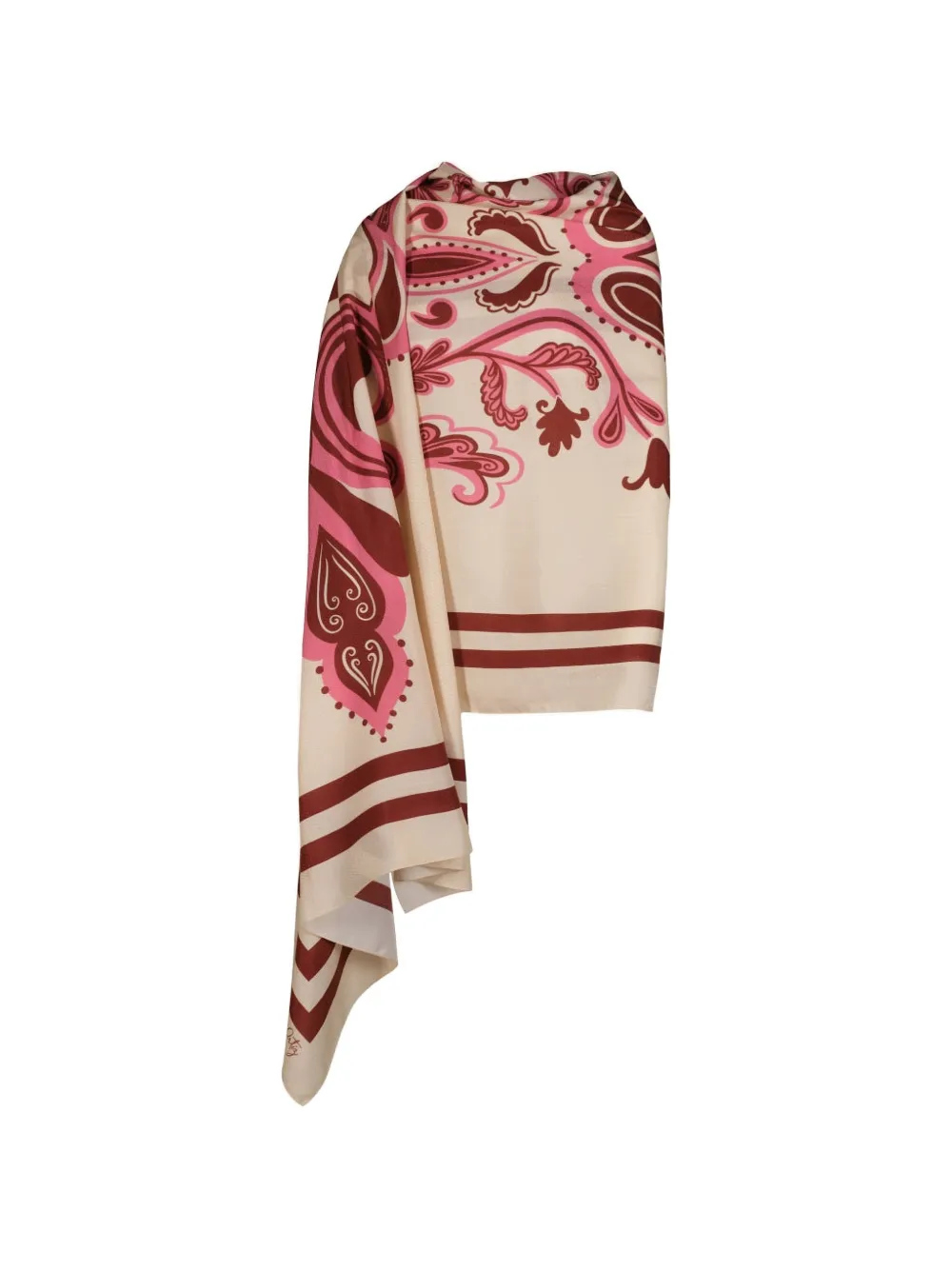 Johanna Ortiz Mystique Arabesque scarf - Beige