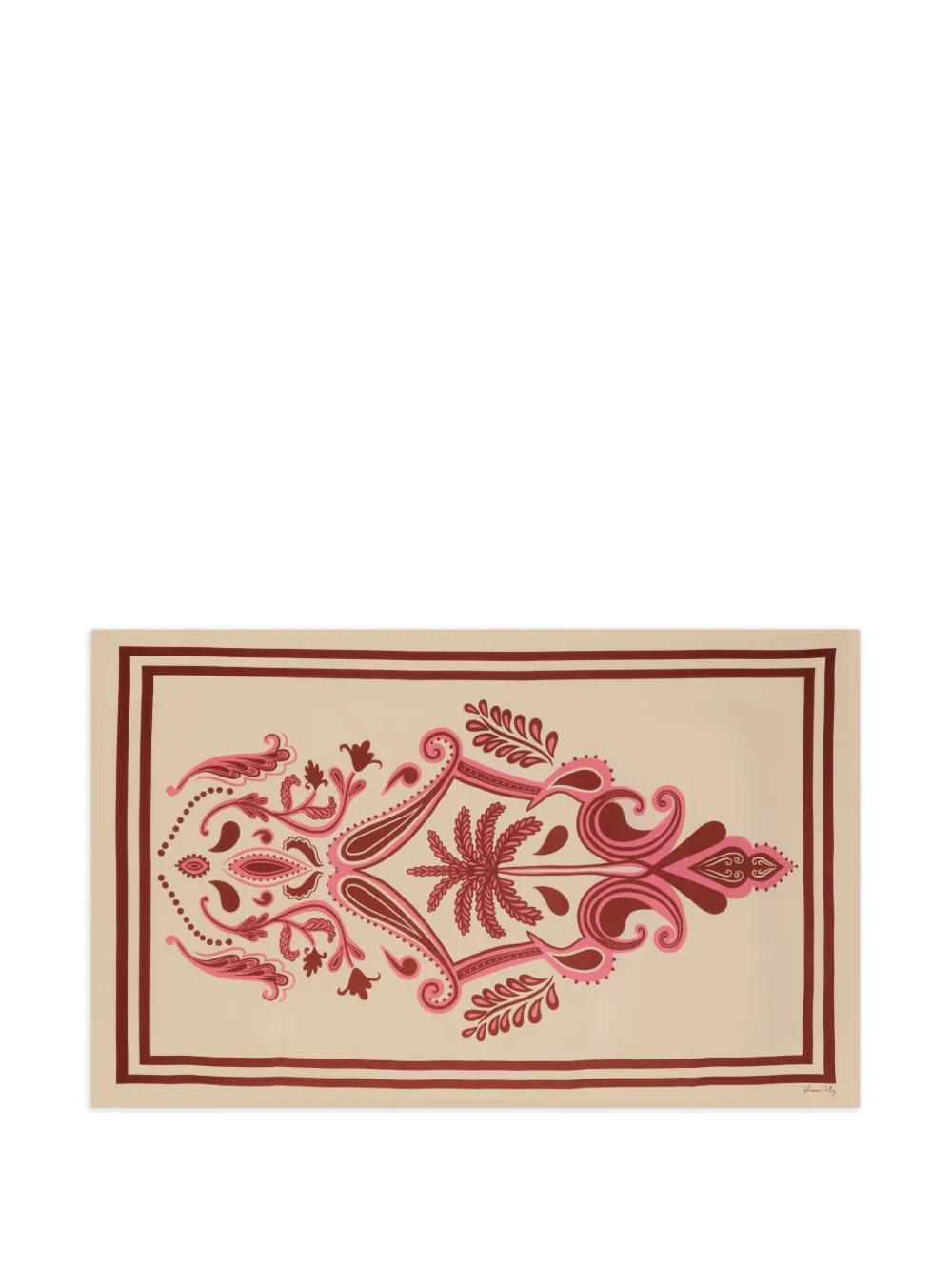 Johanna Ortiz Mystique Arabesque scarf - Toni neutri