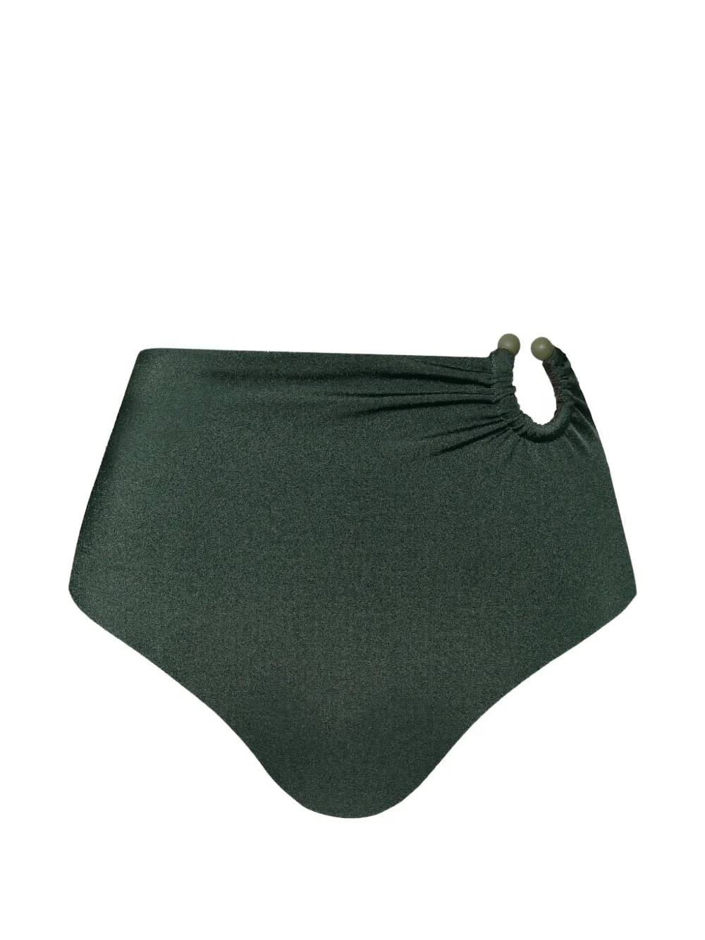 Johanna Ortiz Taita ring-detail bikini bottom - Verde