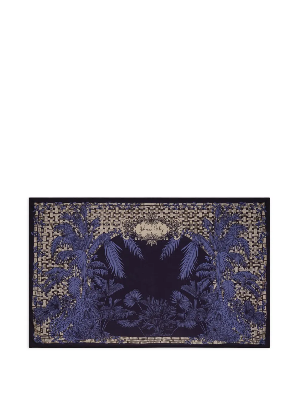 Johanna Ortiz Harmonic Garden scarve - Blu