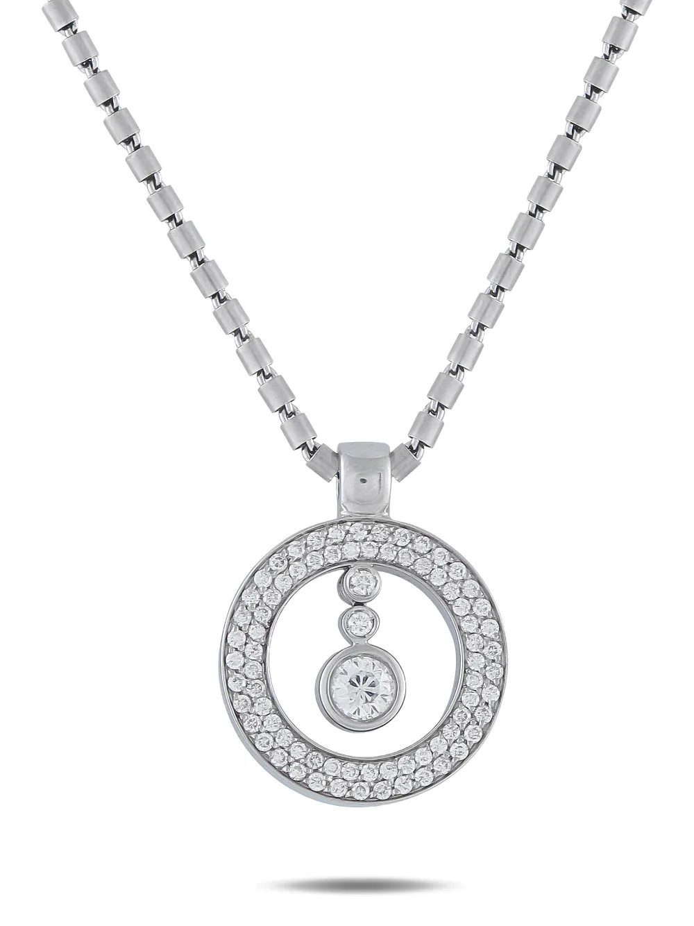 Roberto Coin Pre-Owned diamond pendant necklace - Argento