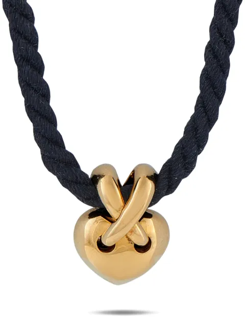 Chaumet heart-pendent necklace