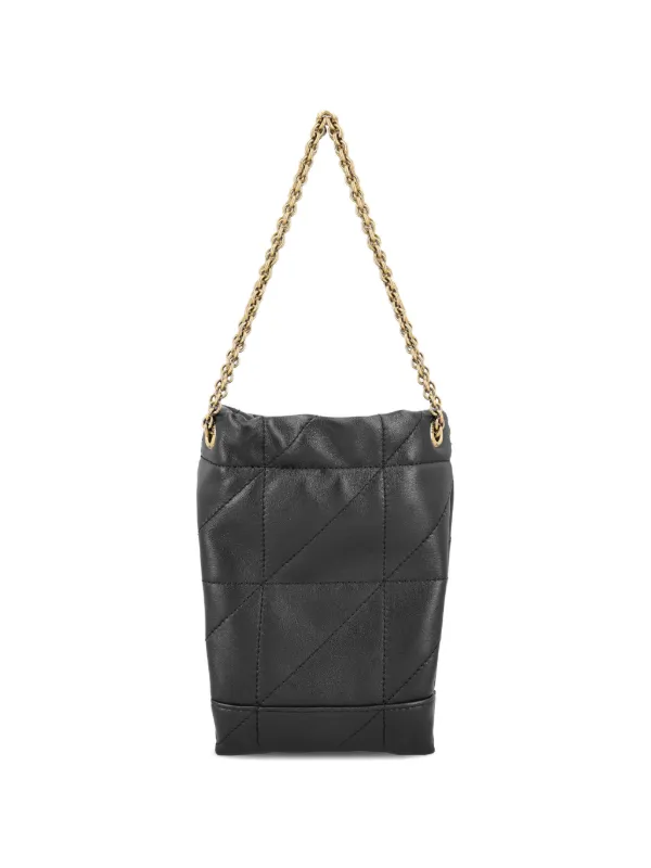 YSL ブラック キルティング ショルダーバッグ~~~ Saint Laurent キルティング バケットバッグ | ブラック | FARFETCH JP