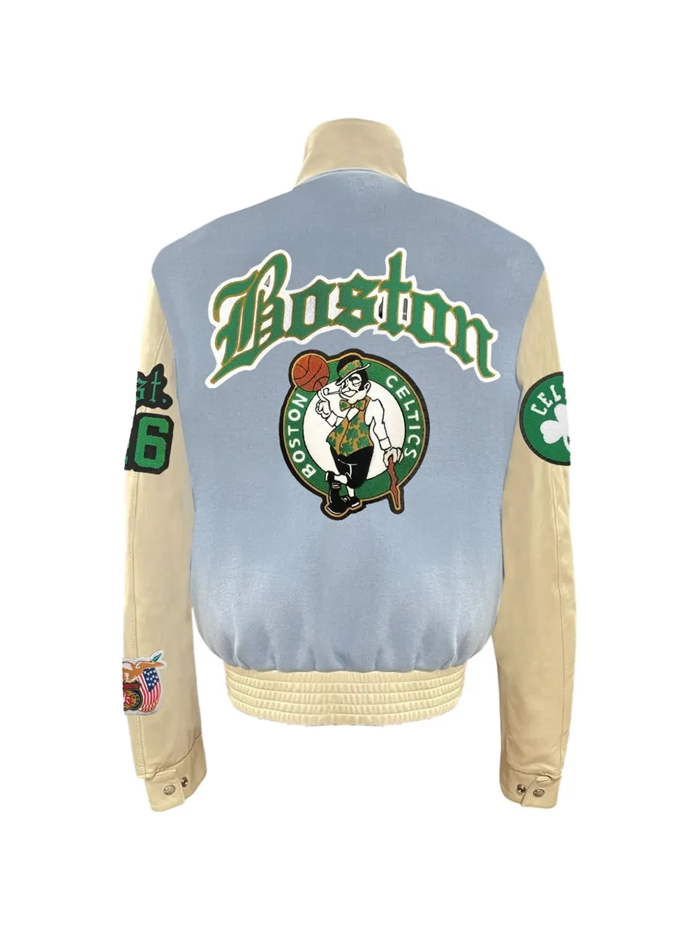  Jeff Hamilton X Nba Button-fastening Jacket - Blue 