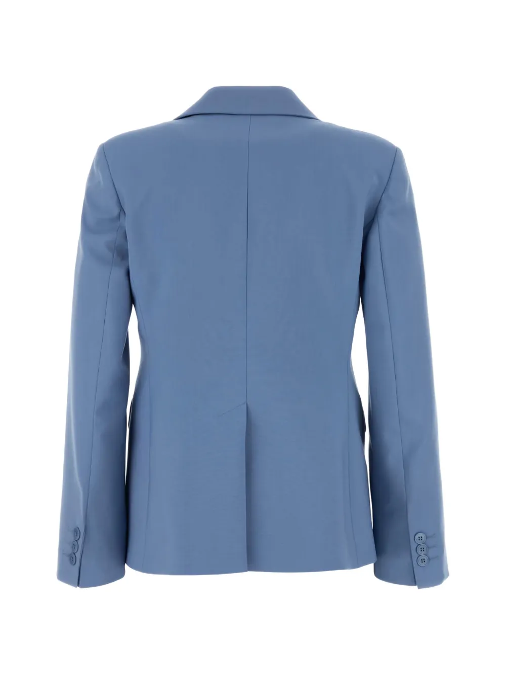  Weekend Max Mara Lamine Wool Blazer - Blue 