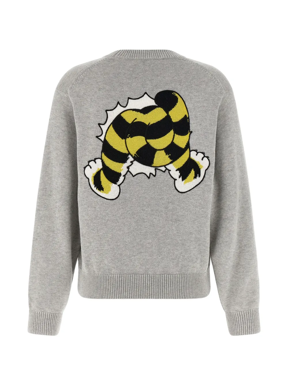  Kenzo Maille Intarsia Wild Tiger - Gris 
