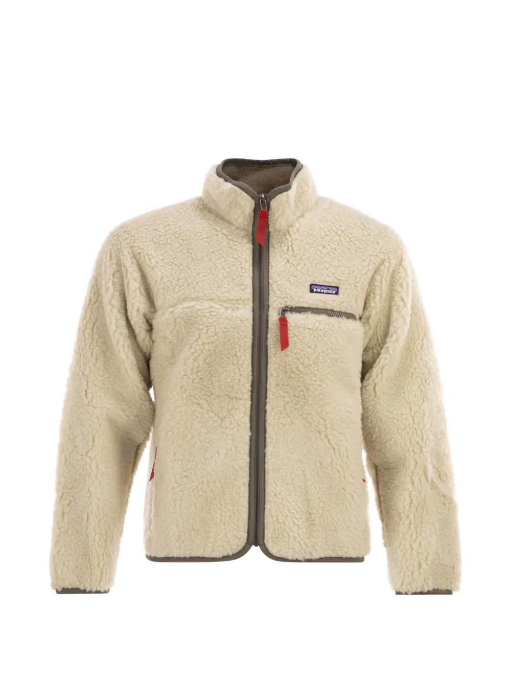 Patagonia zip-up fleece jacket - Toni neutri