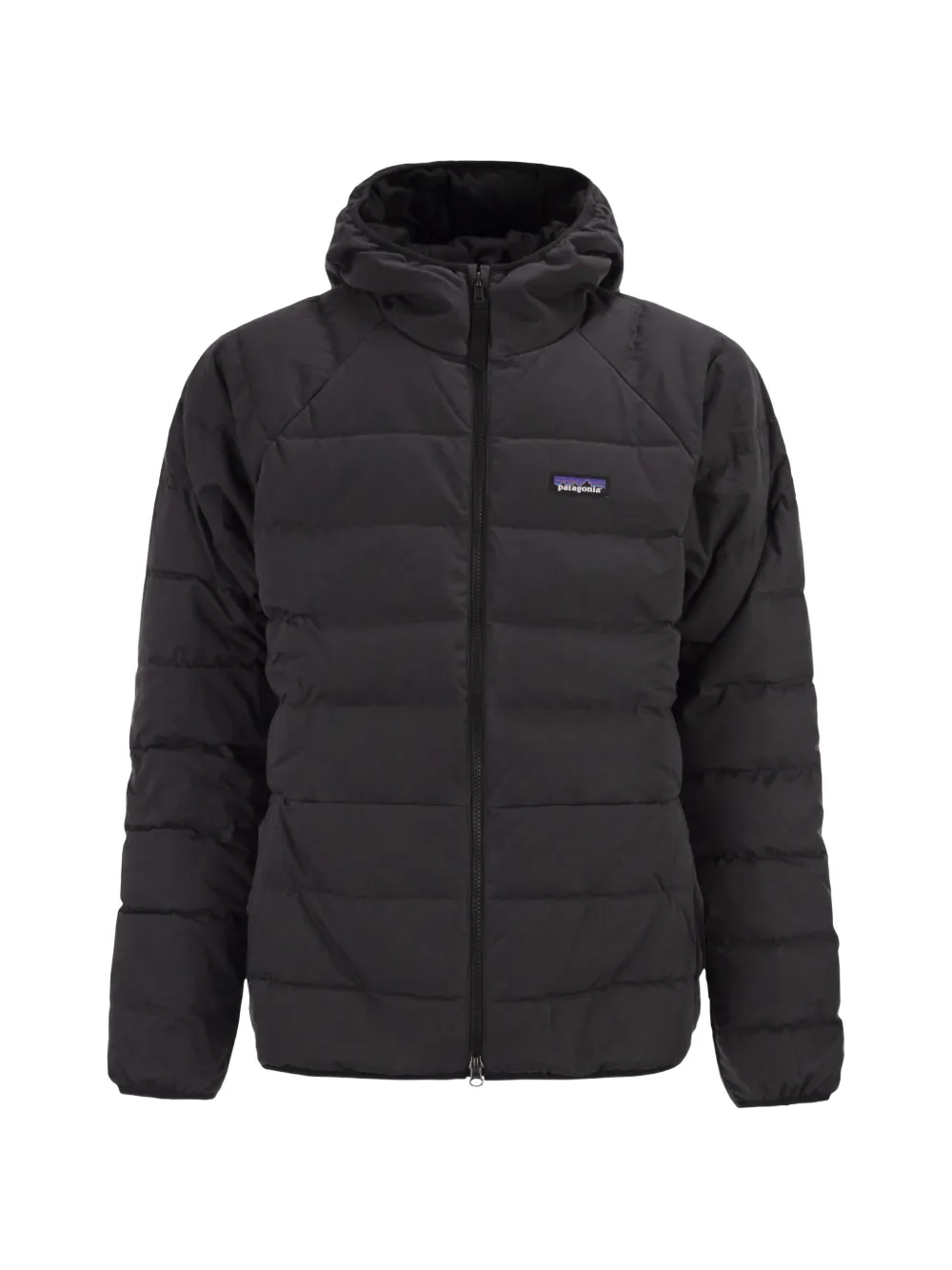 Patagonia quilted hooded jacket - Nero