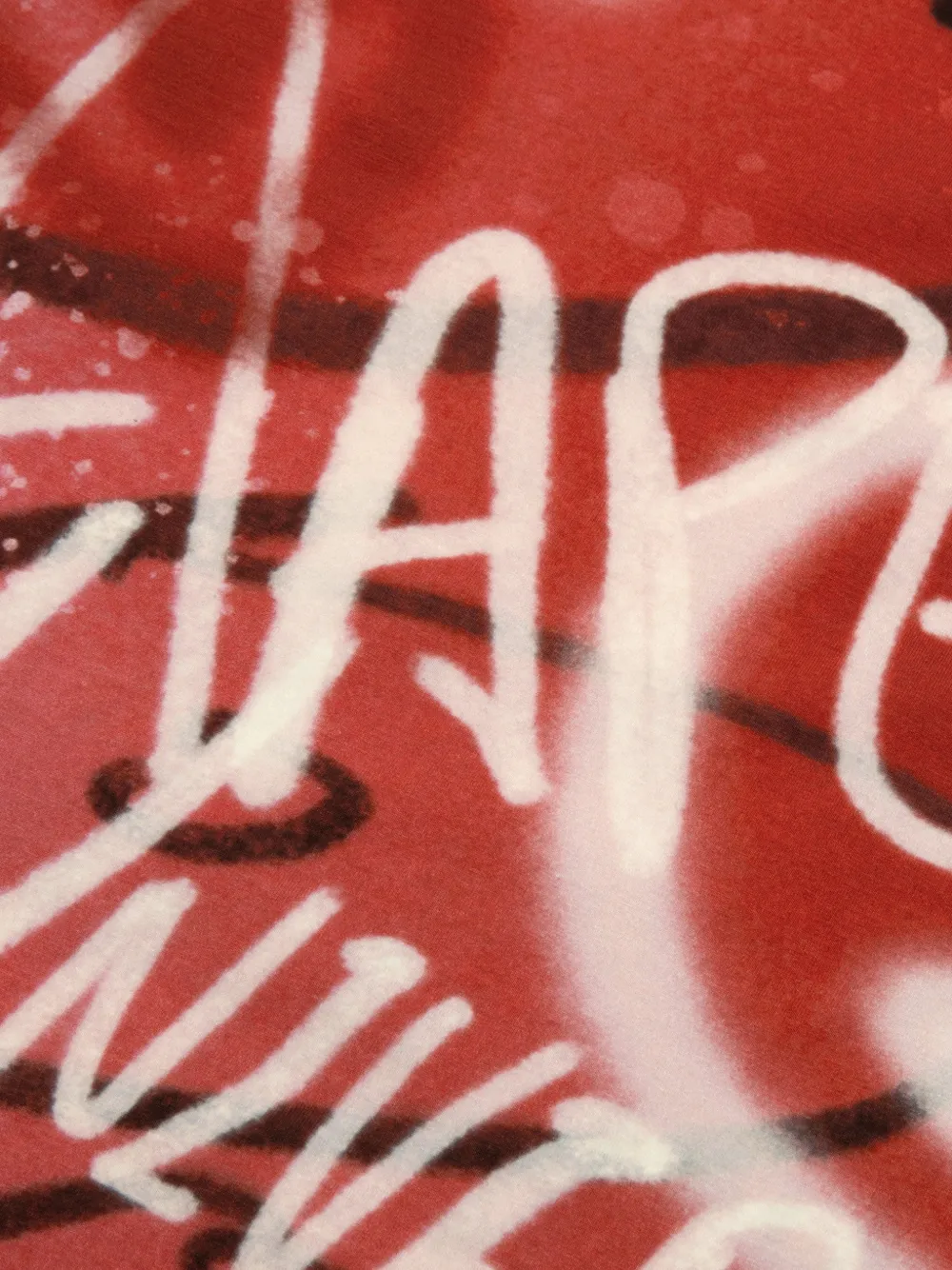 Graffiti-Print T-Shirt